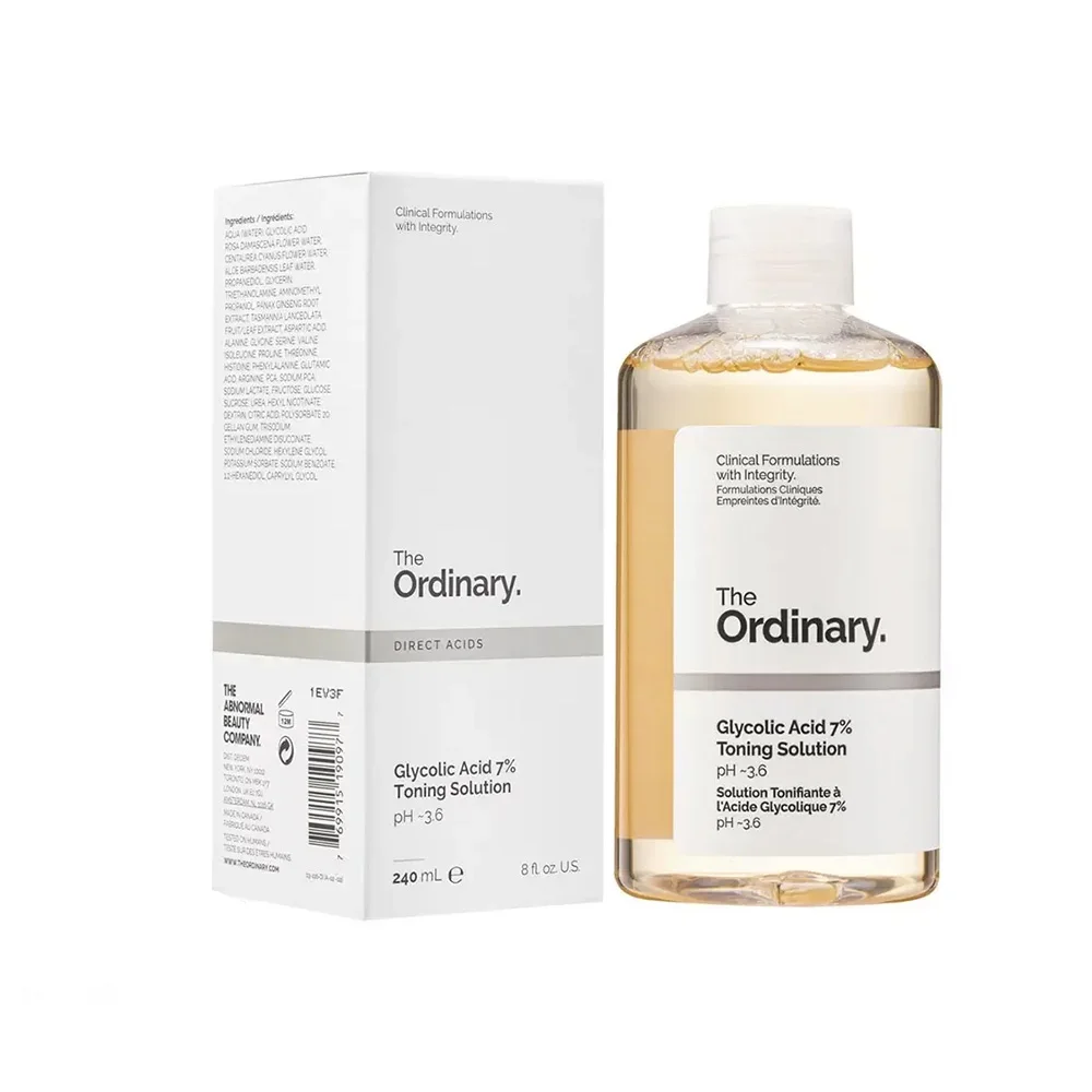 تونر گلیکولیک اسید اوردینری لایه بردار و روشن کننده Ordinary 240ml